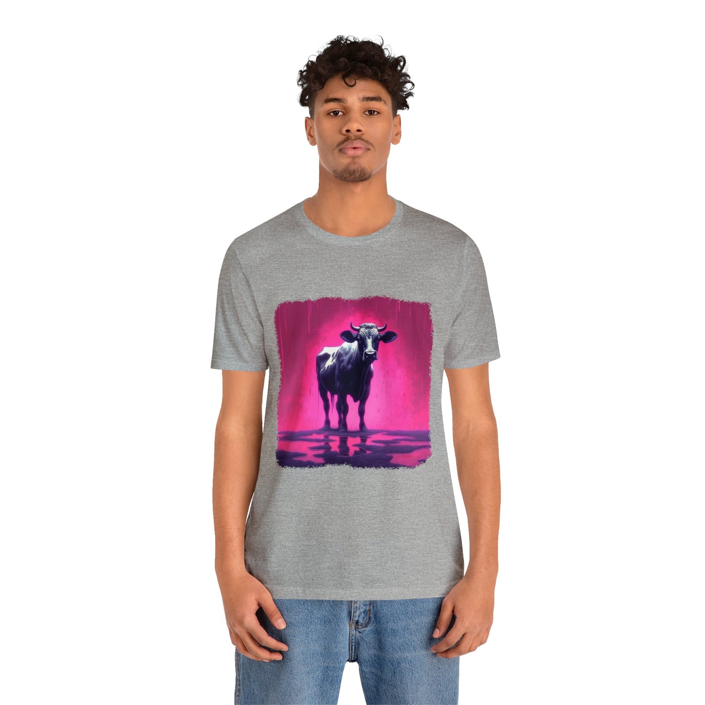 Hot PINK cow