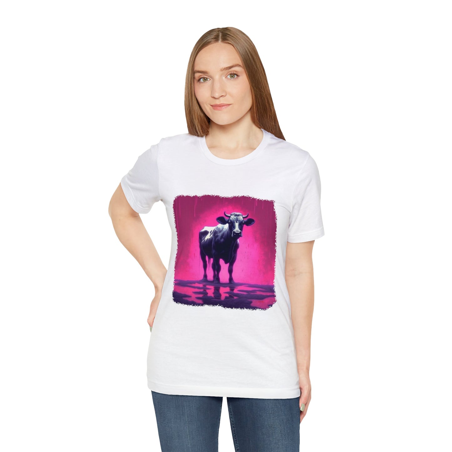 Hot PINK cow