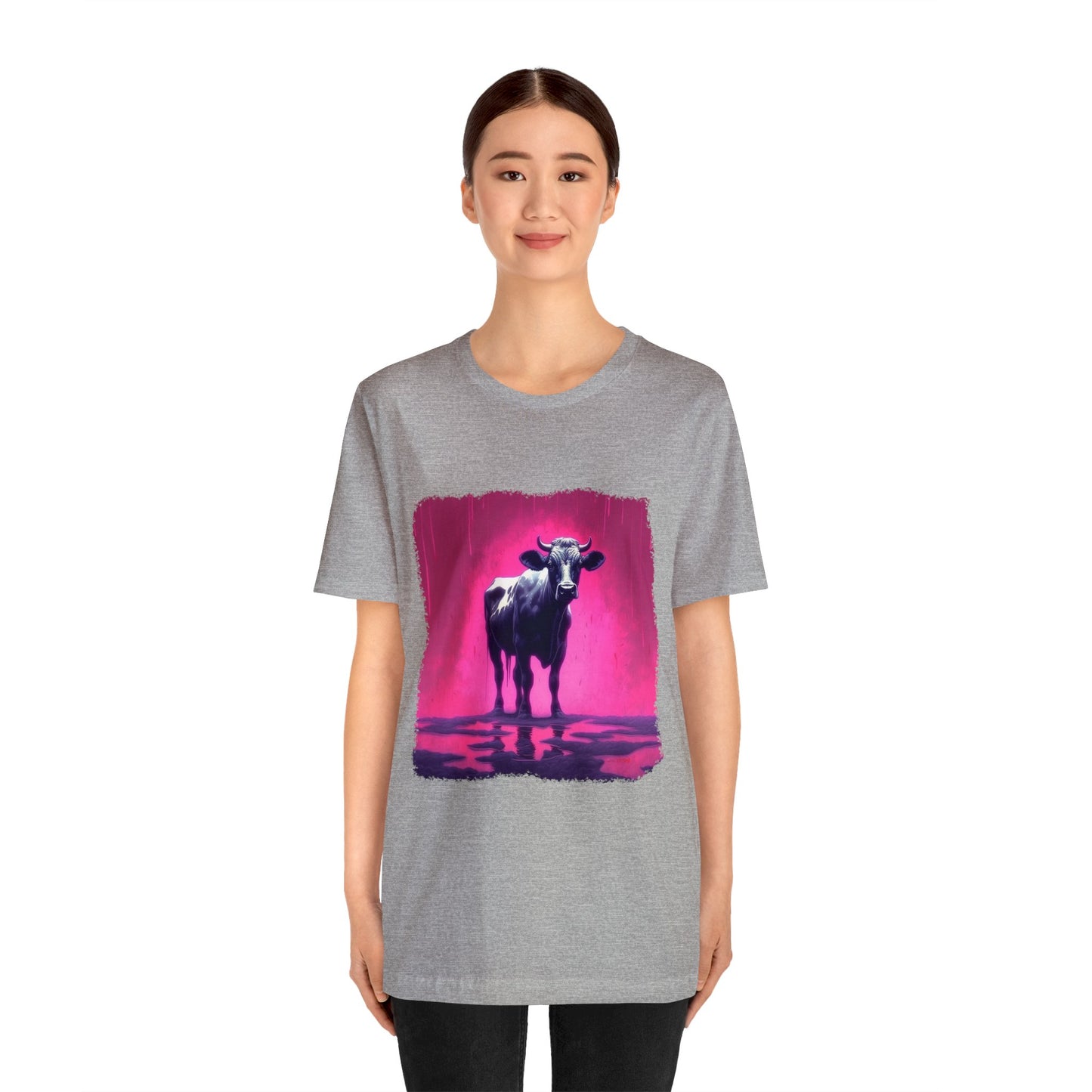 Hot PINK cow
