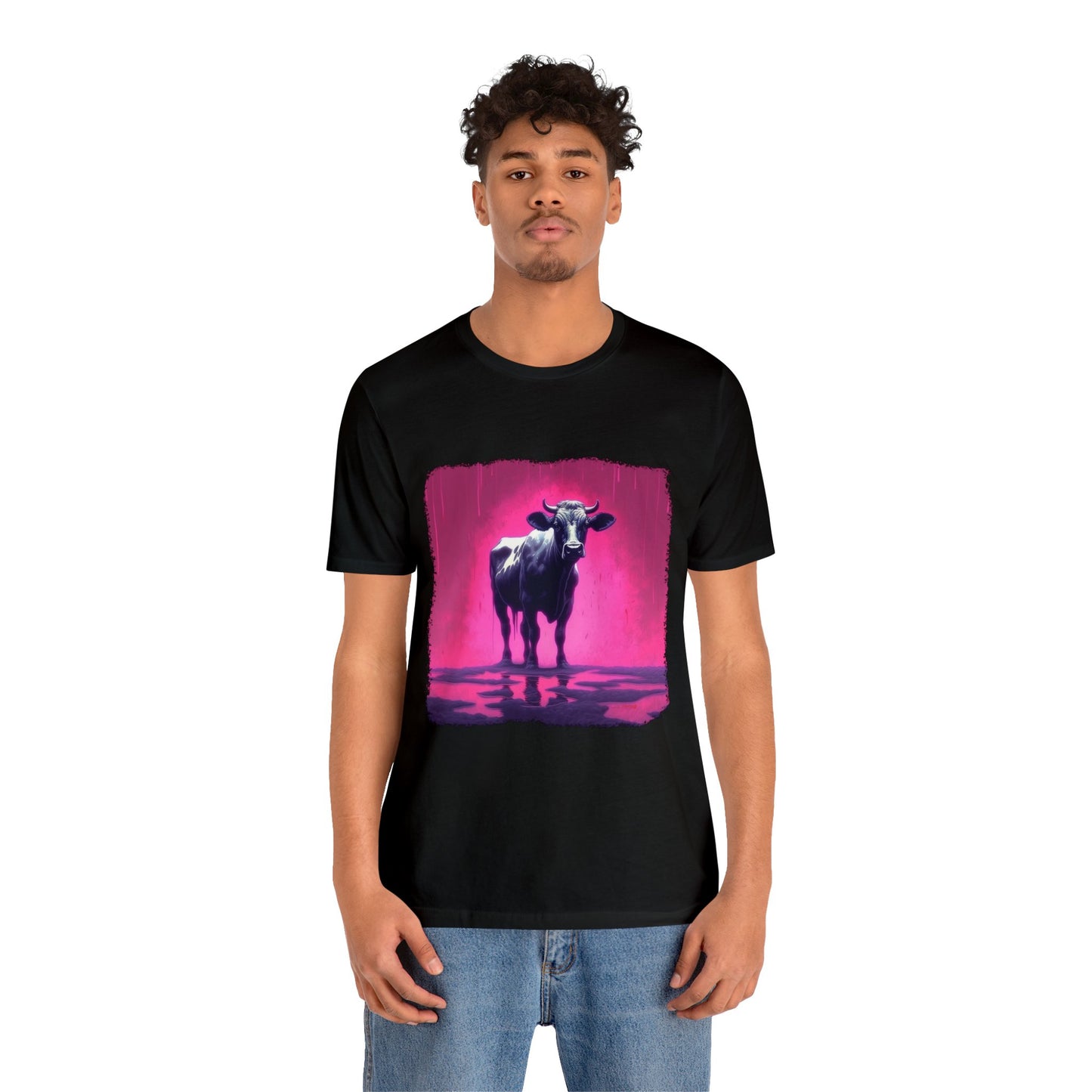 Hot PINK cow