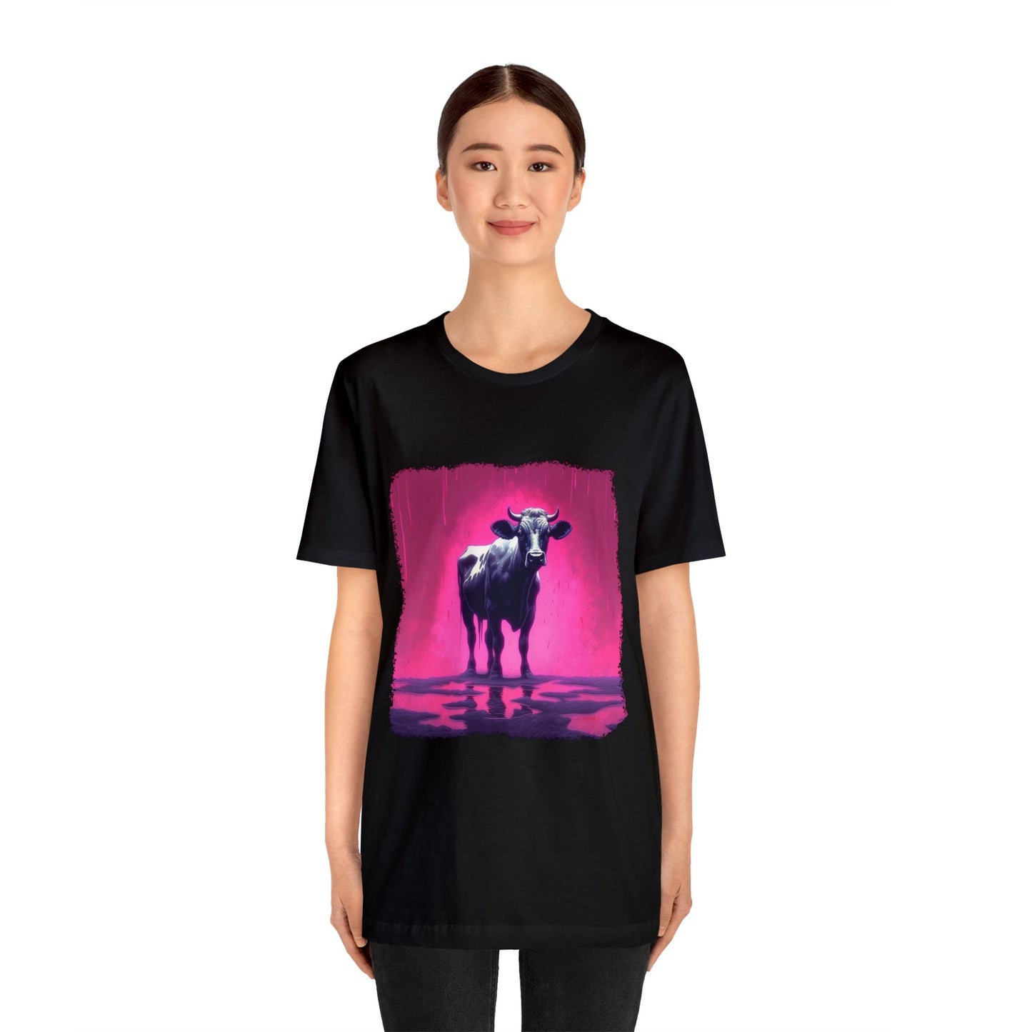 Hot PINK cow
