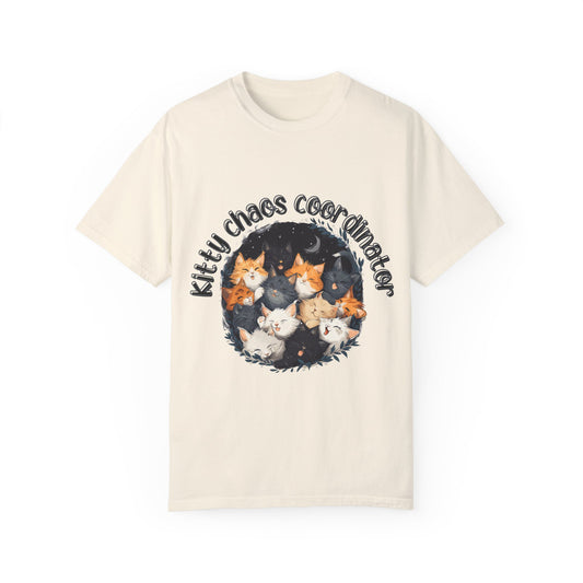 Kitty Chaos Coordinator, Cat Lady T-shirt