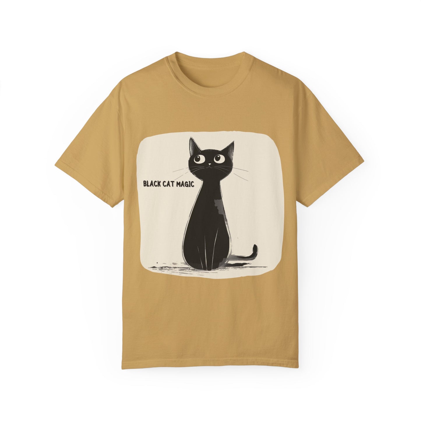 Black cat magic T-shirt