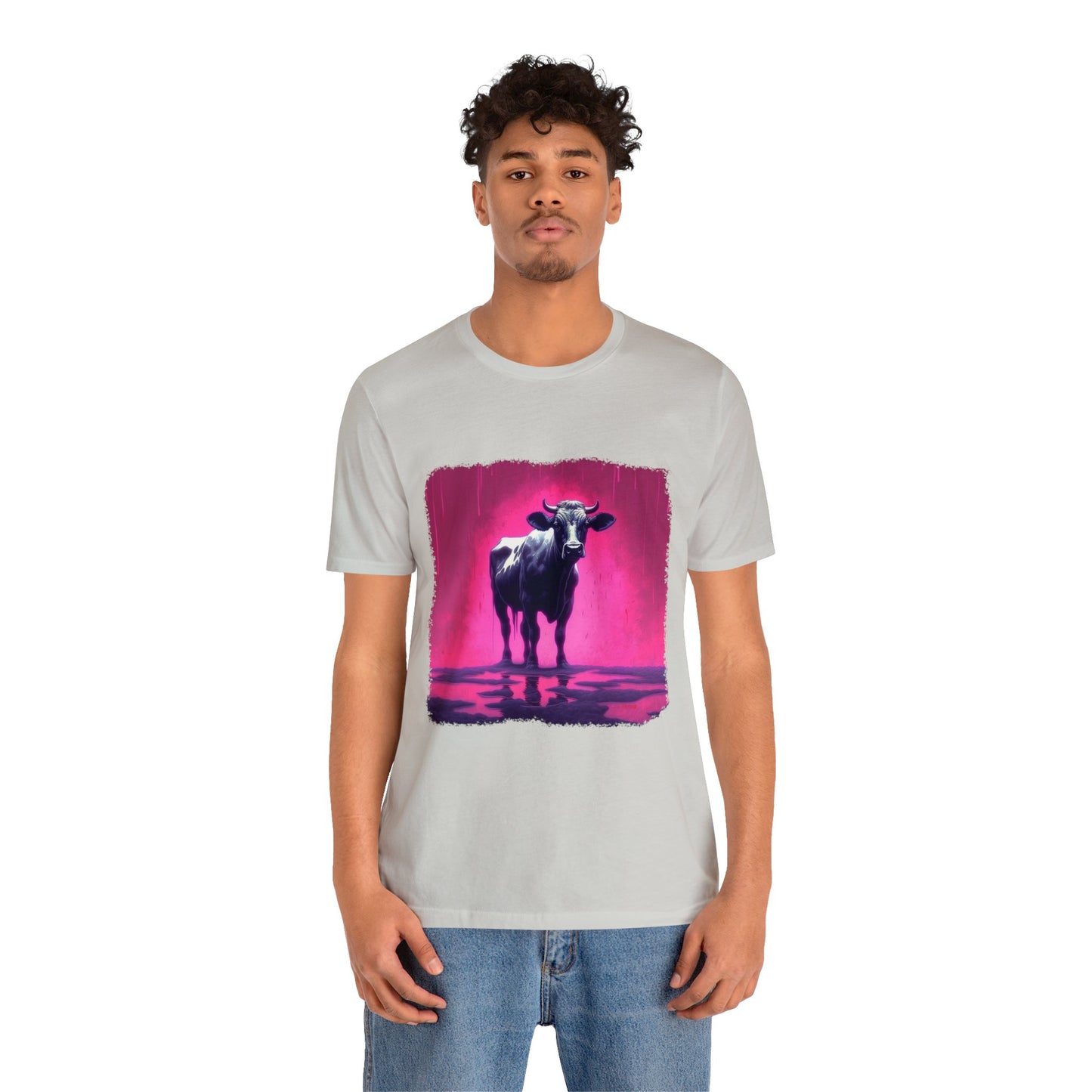 Hot PINK cow