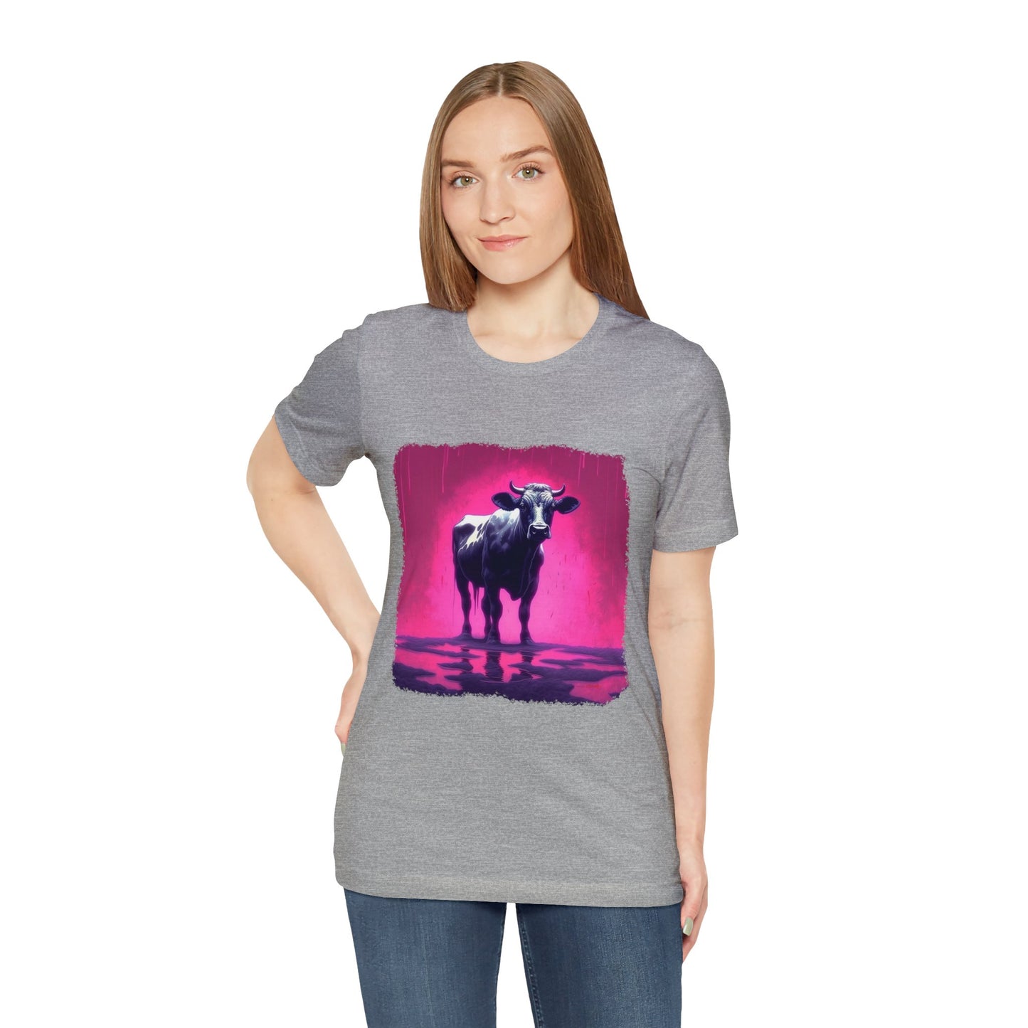 Hot PINK cow