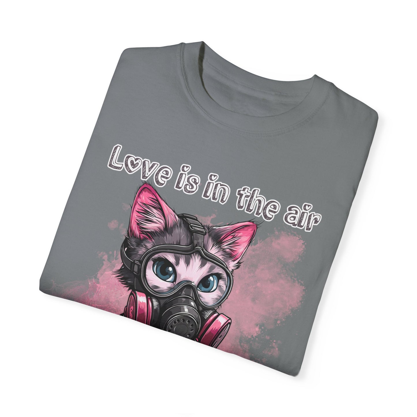 Love is in the air don't breathe, Valentine's shirt