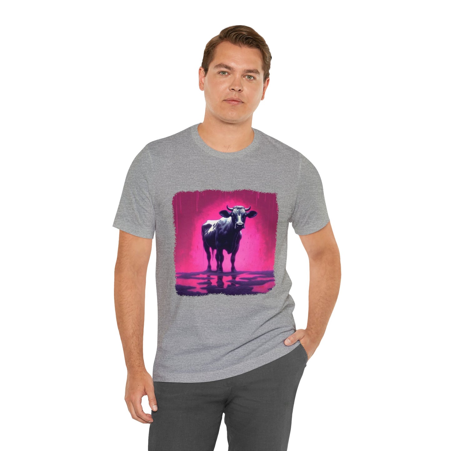 Hot PINK cow