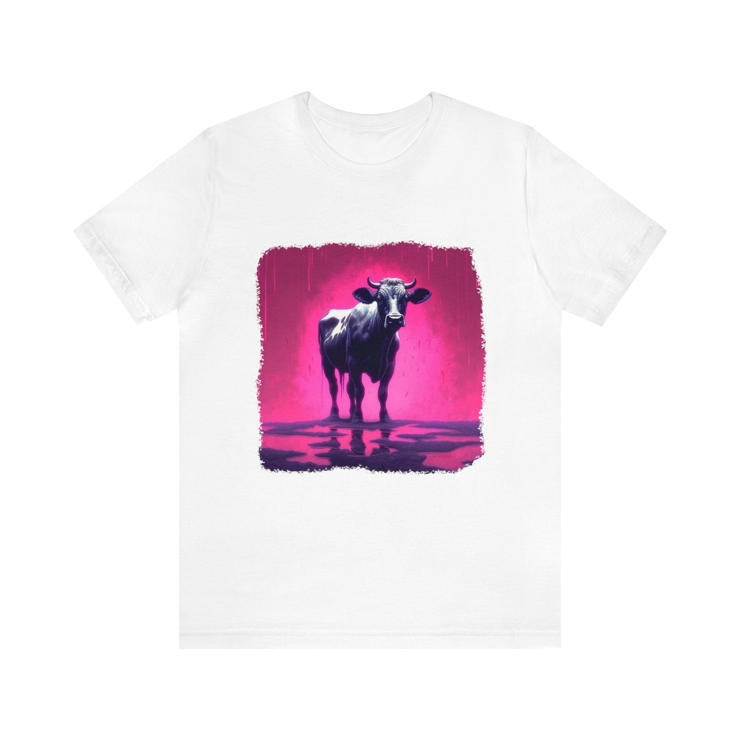 Hot PINK cow