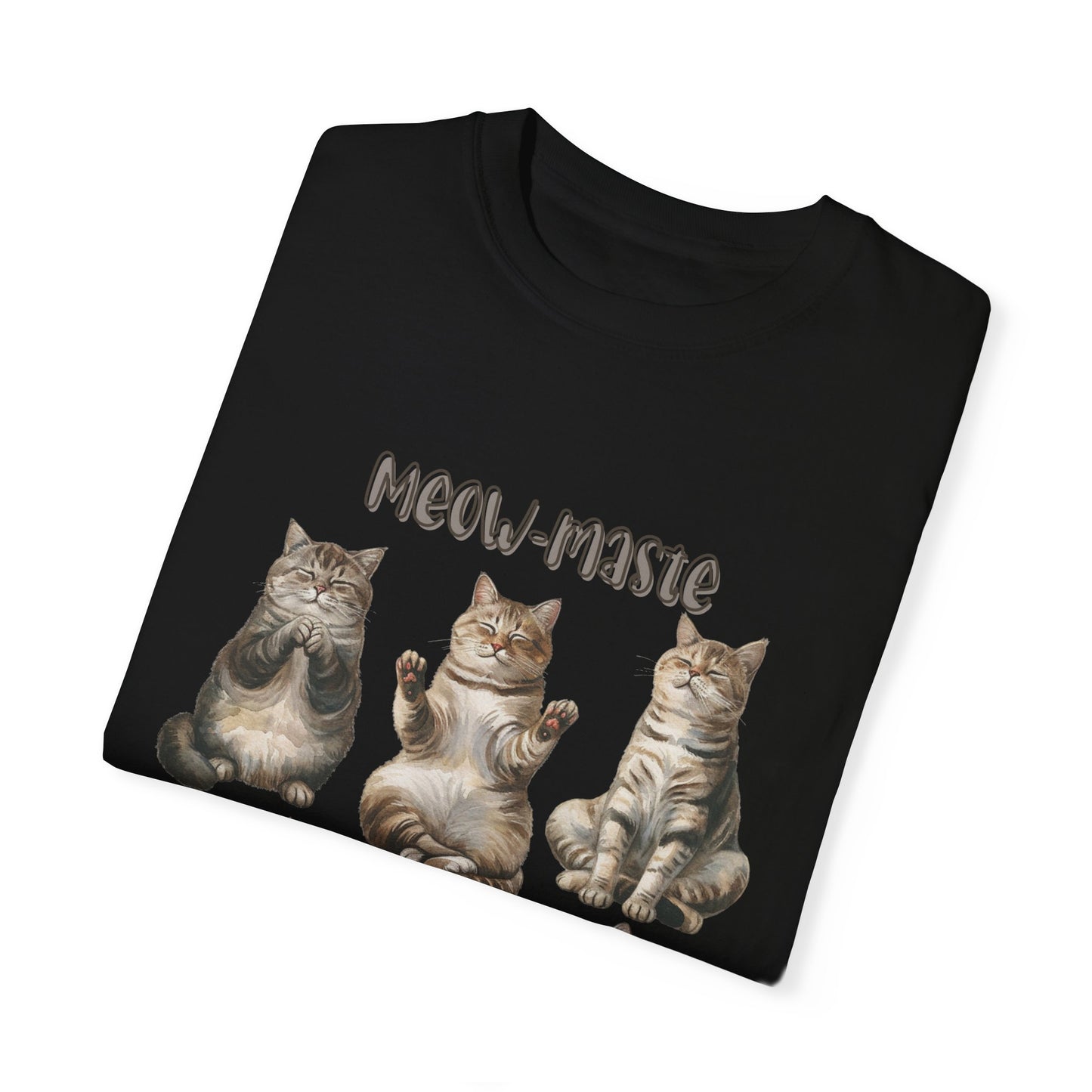 Meow-Maste, Yoga Cat T-Shirt