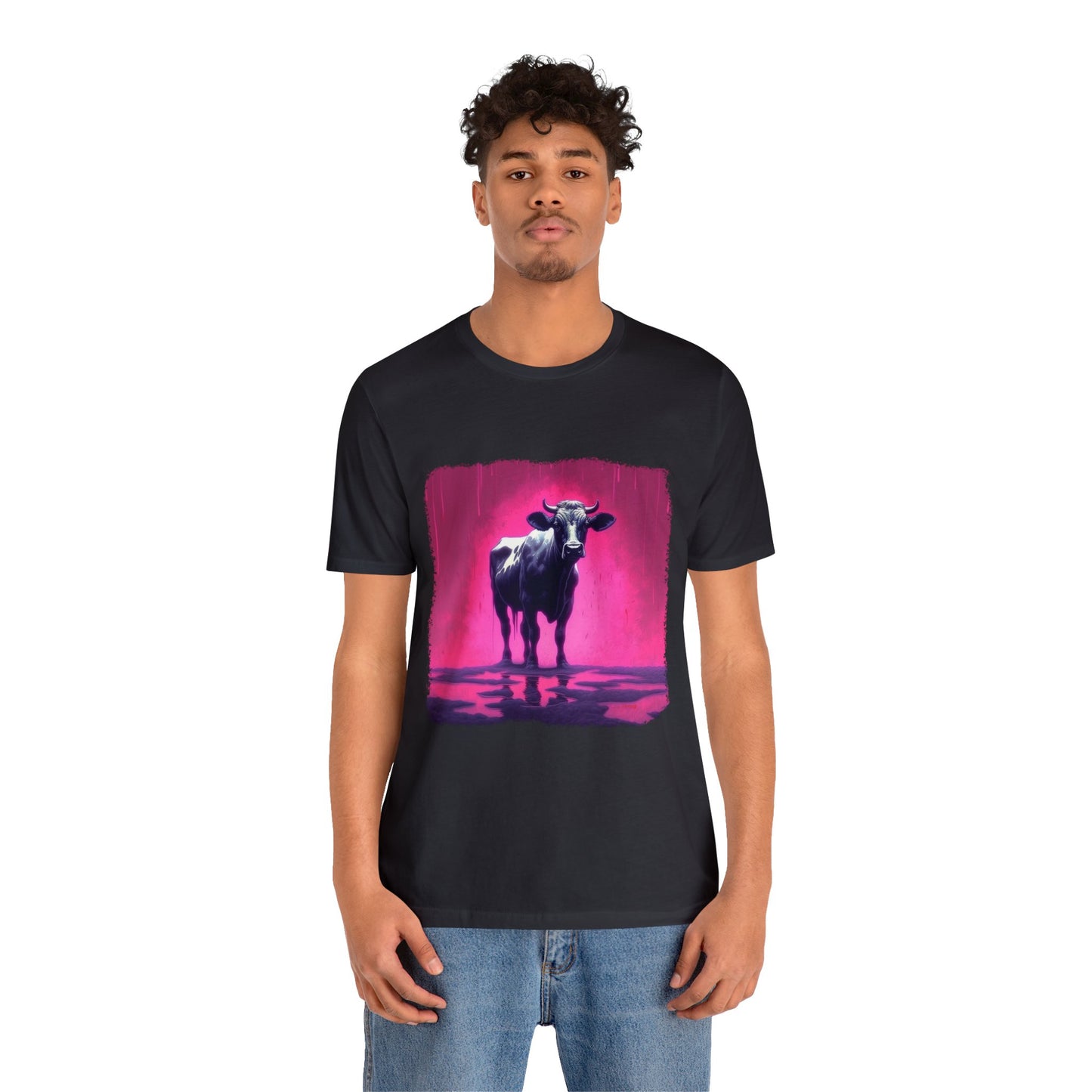 Hot PINK cow