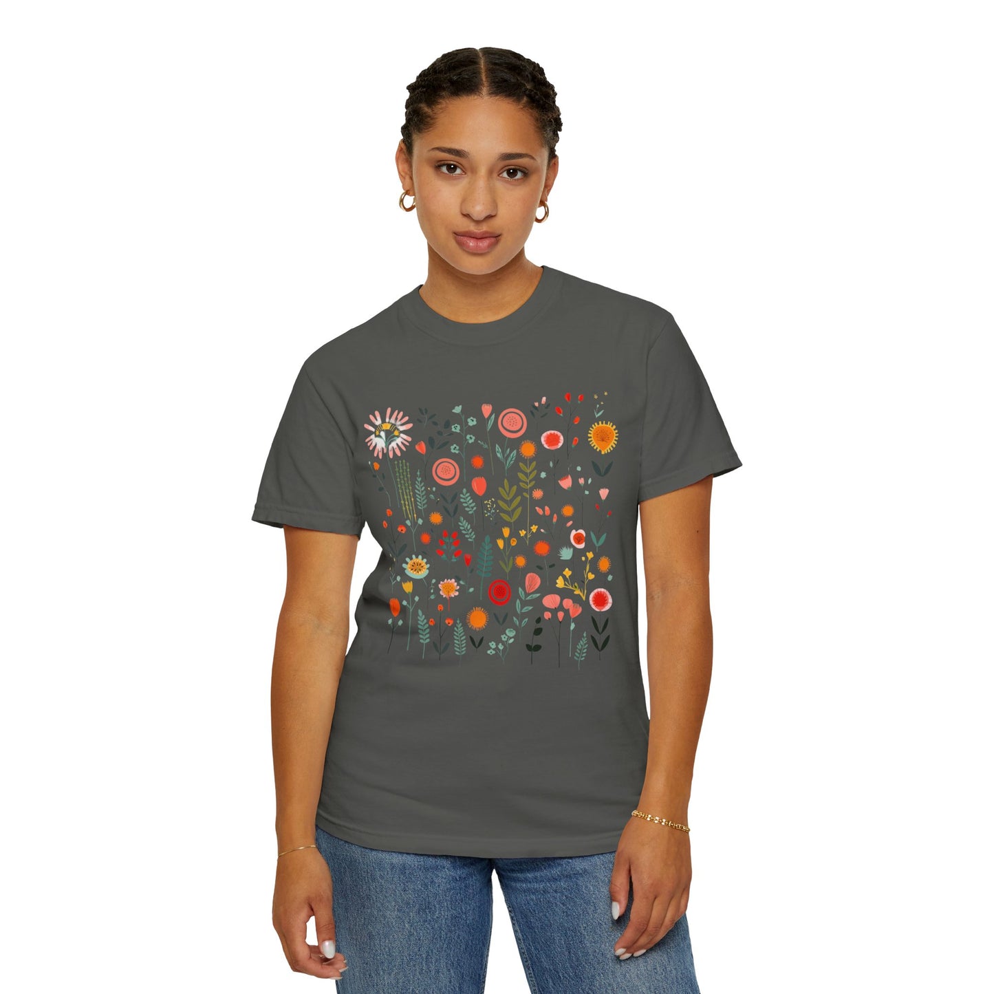 Boho Flower Vibes Tshirt