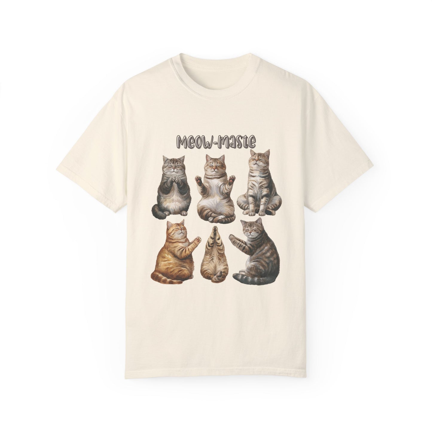 Meow-Maste, Yoga Cat T-Shirt