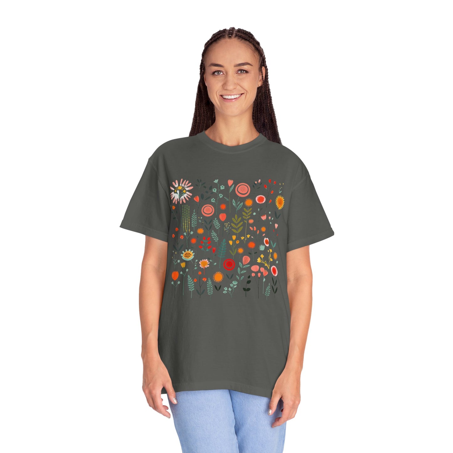 Boho Flower Vibes Tshirt