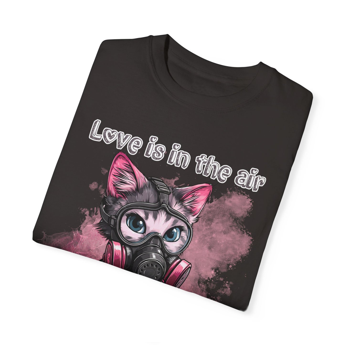 Love is in the air don't breathe, Valentine's shirt