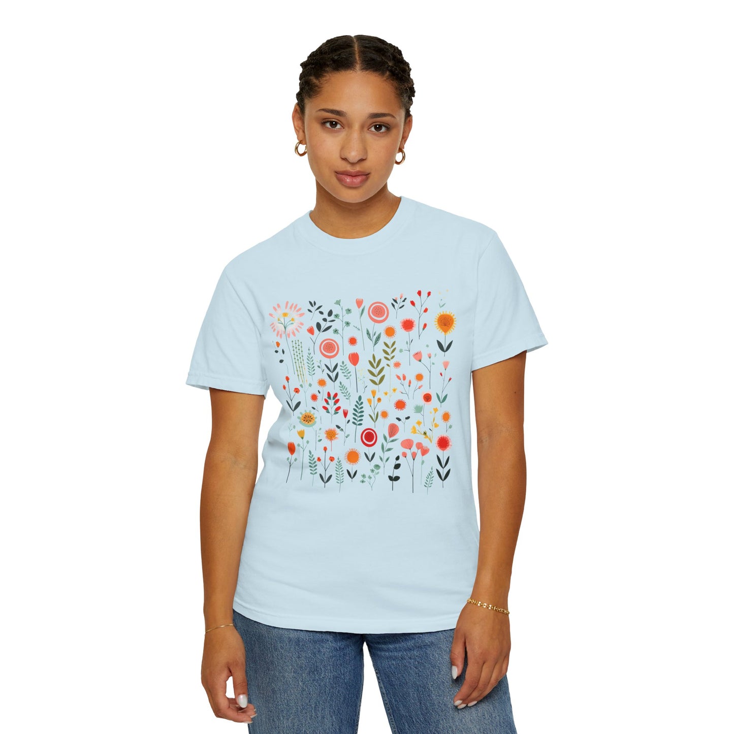 Boho Flower Vibes Tshirt