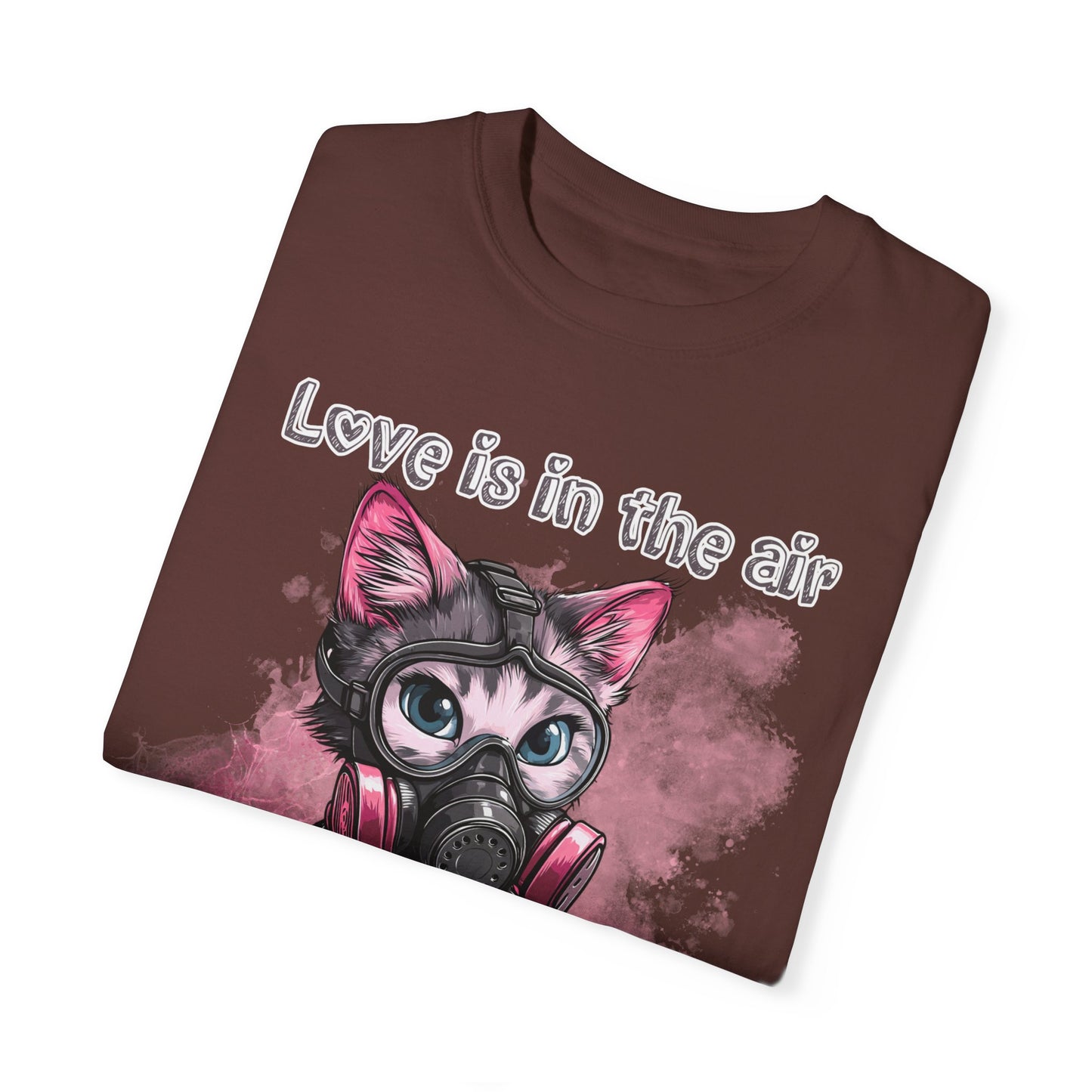 Love is in the air don't breathe, Valentine's shirt