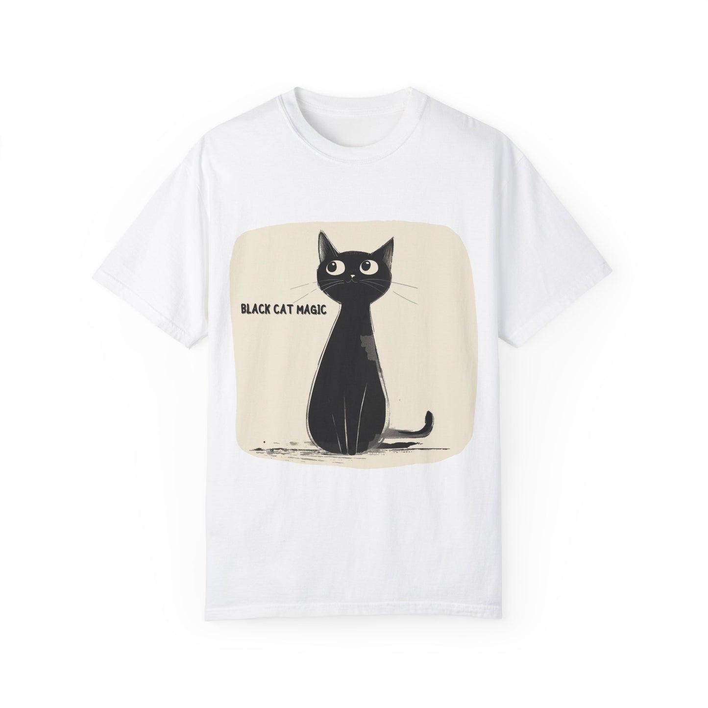 Black cat magic T-shirt