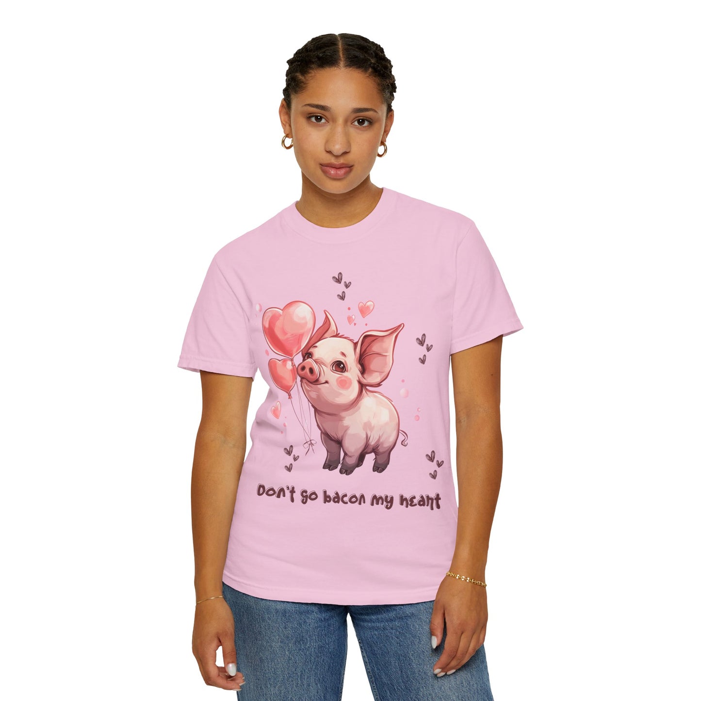 Don't go bacon my heart, pig valentine's shirt