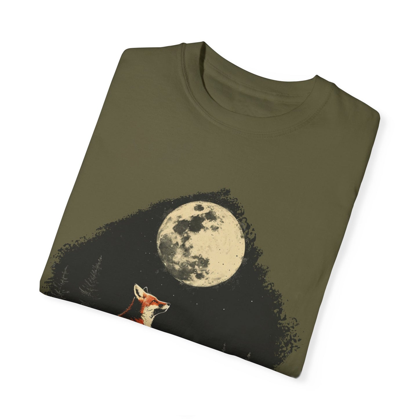 Fox under the moon shirt