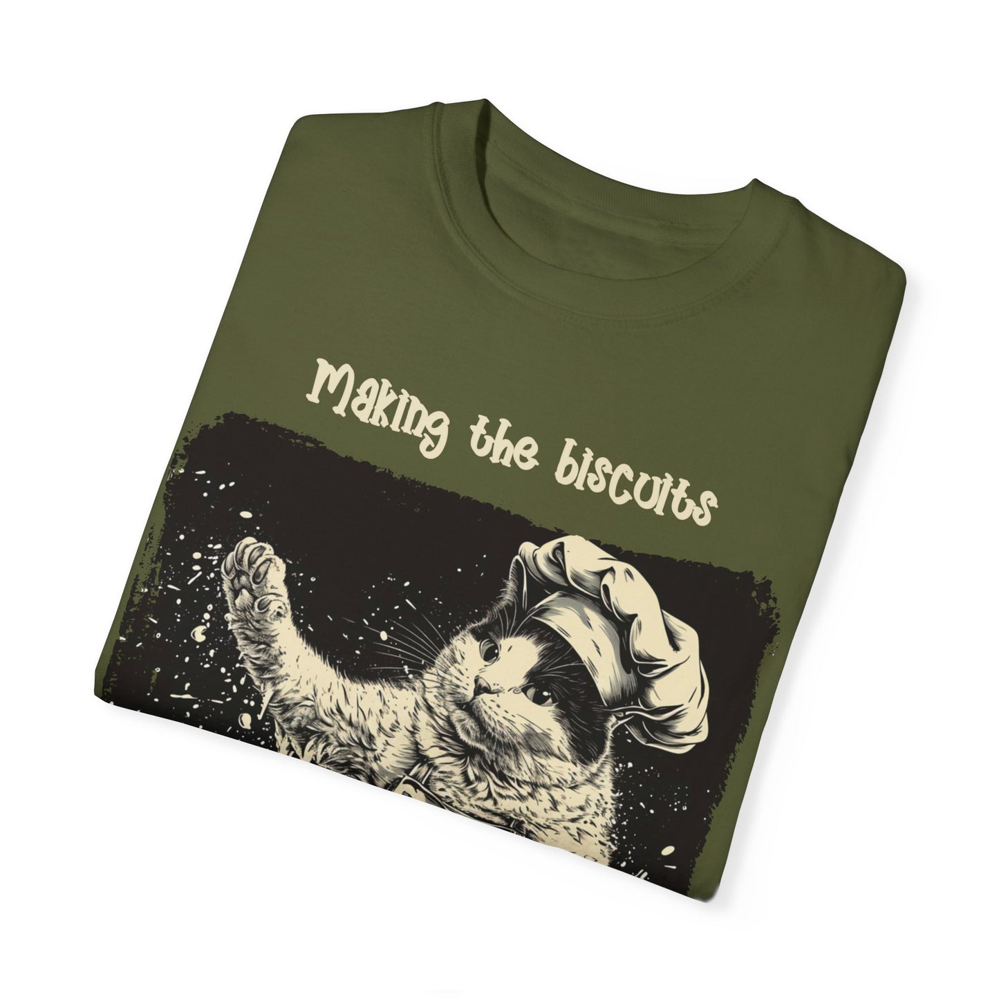 Making the Biscuits, Cat T-Shirt