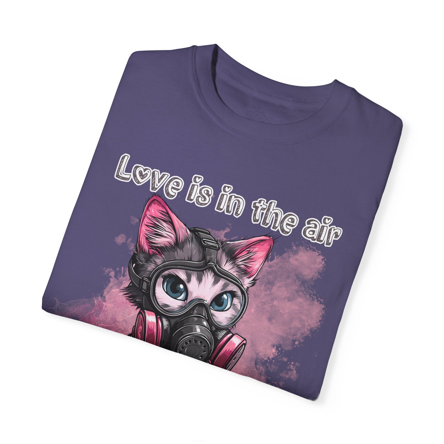 Love is in the air don't breathe, Valentine's shirt