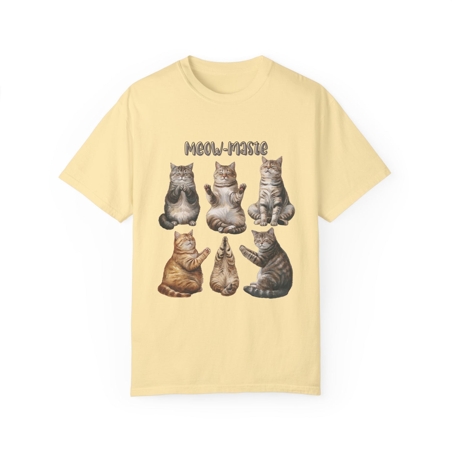 Meow-Maste, Yoga Cat T-Shirt