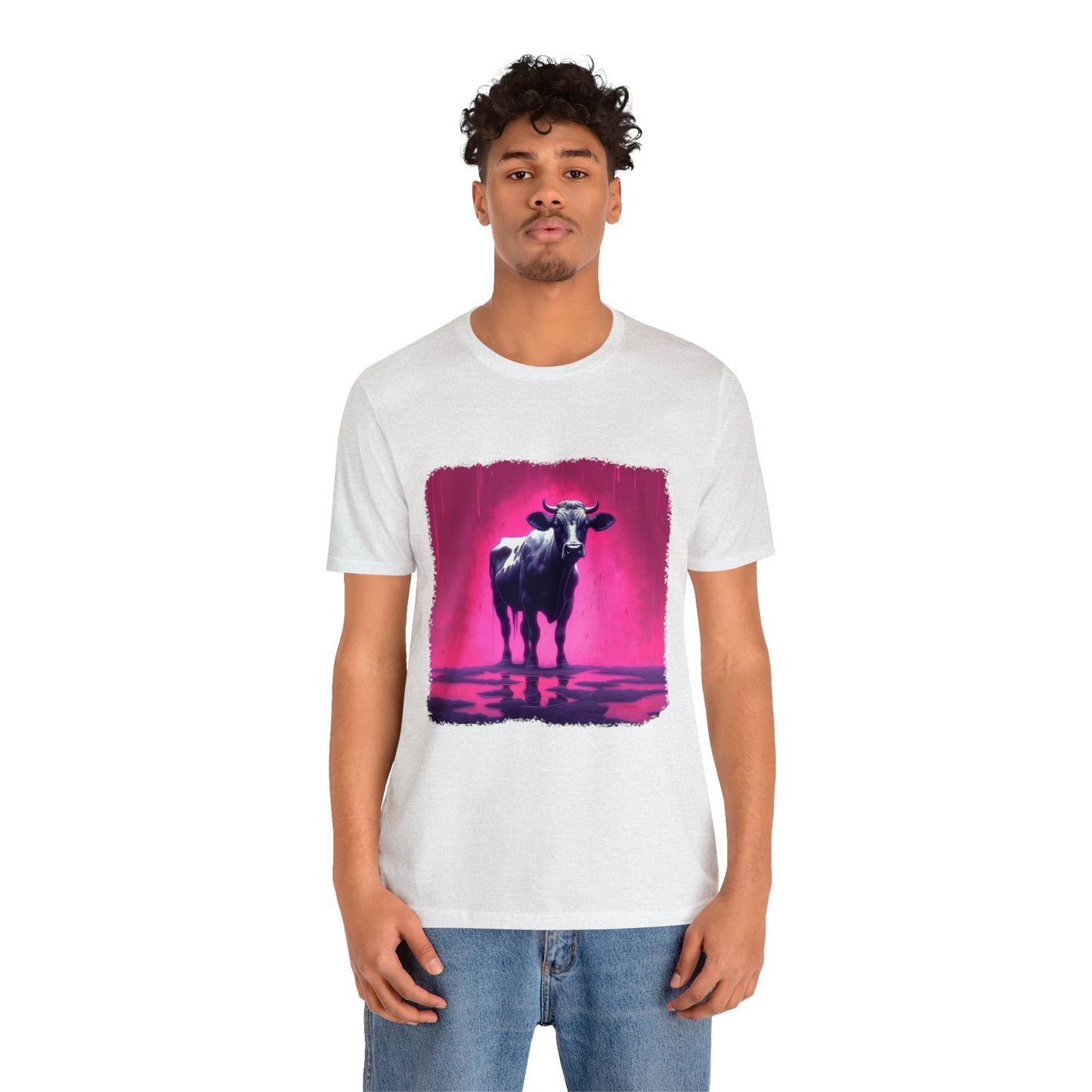 Hot PINK cow