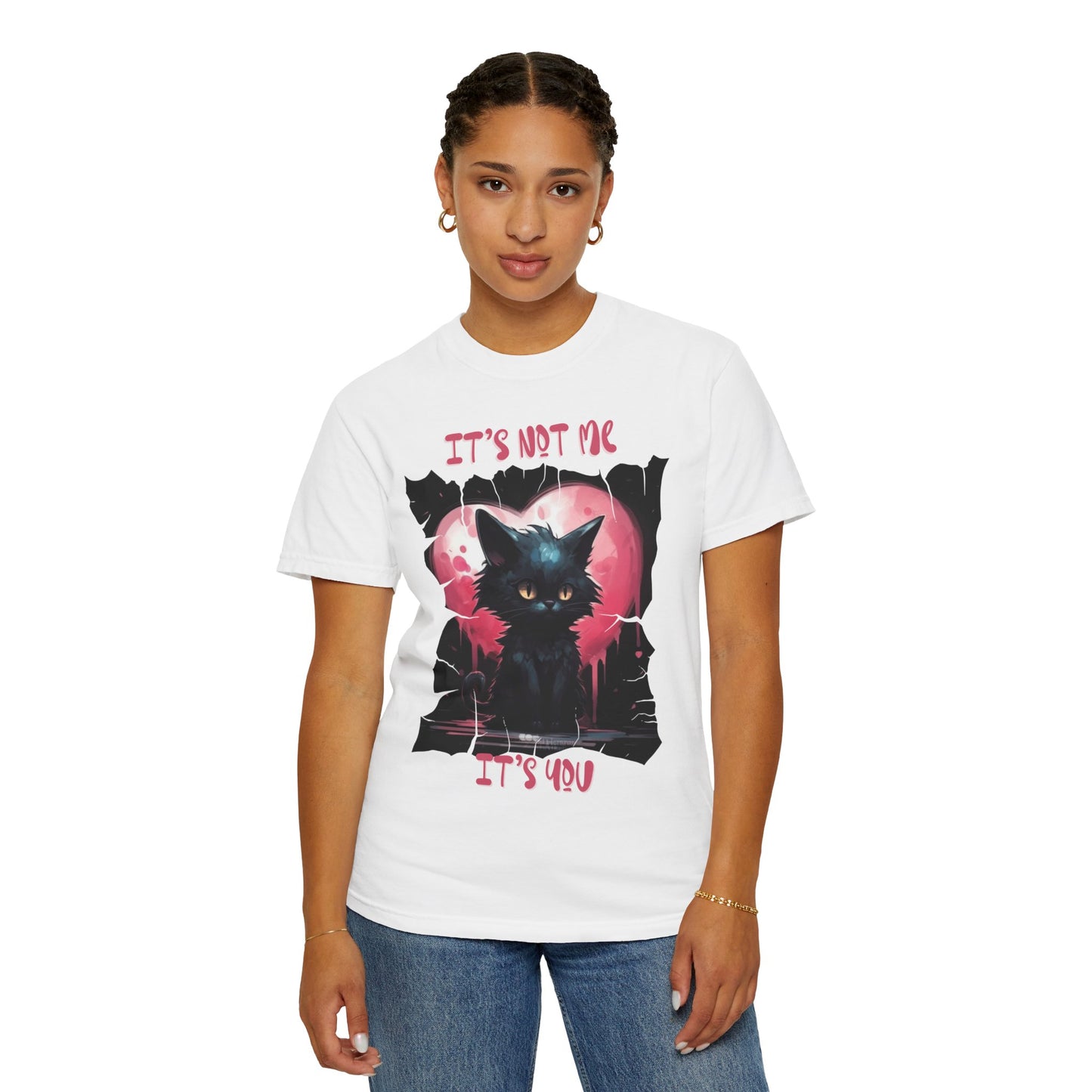 It's not me, It's you. Anti-Valentine's Day Cat Shirt