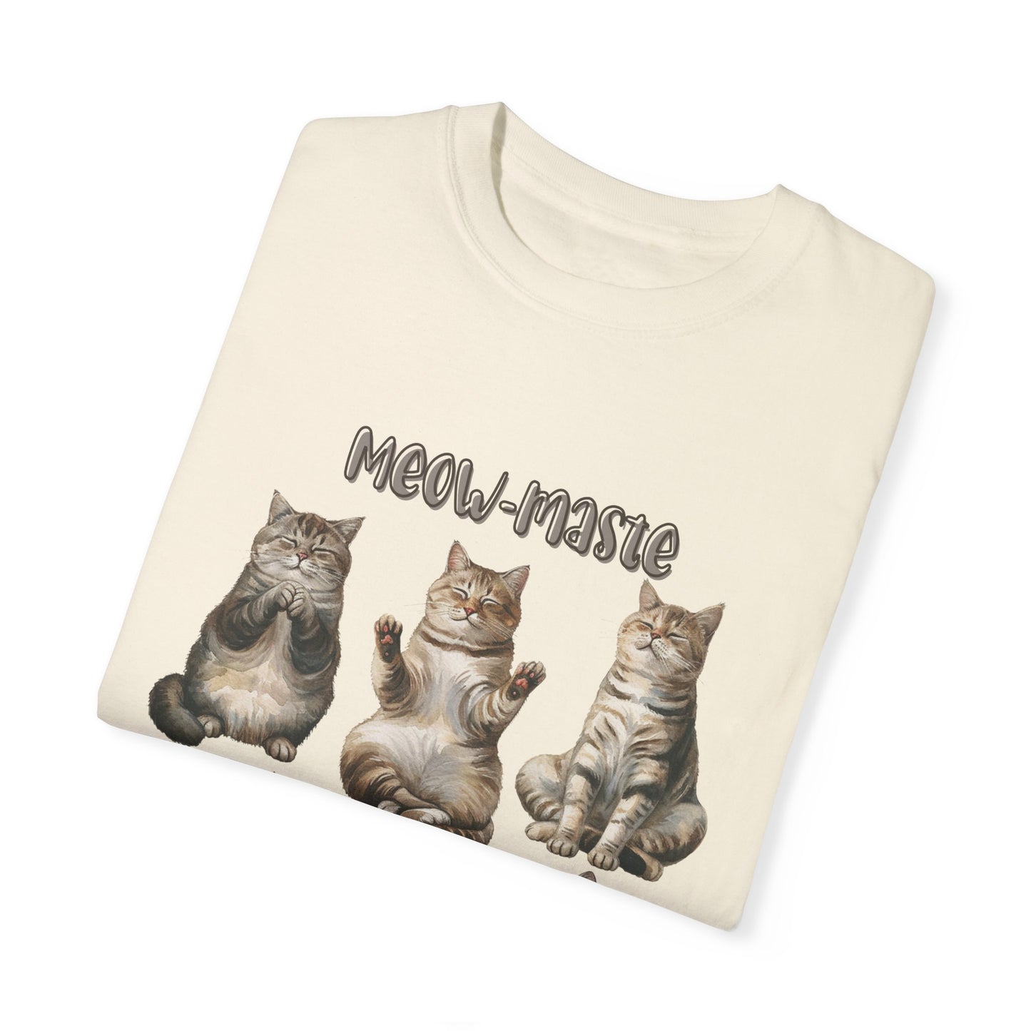 Meow-Maste, Yoga Cat T-Shirt