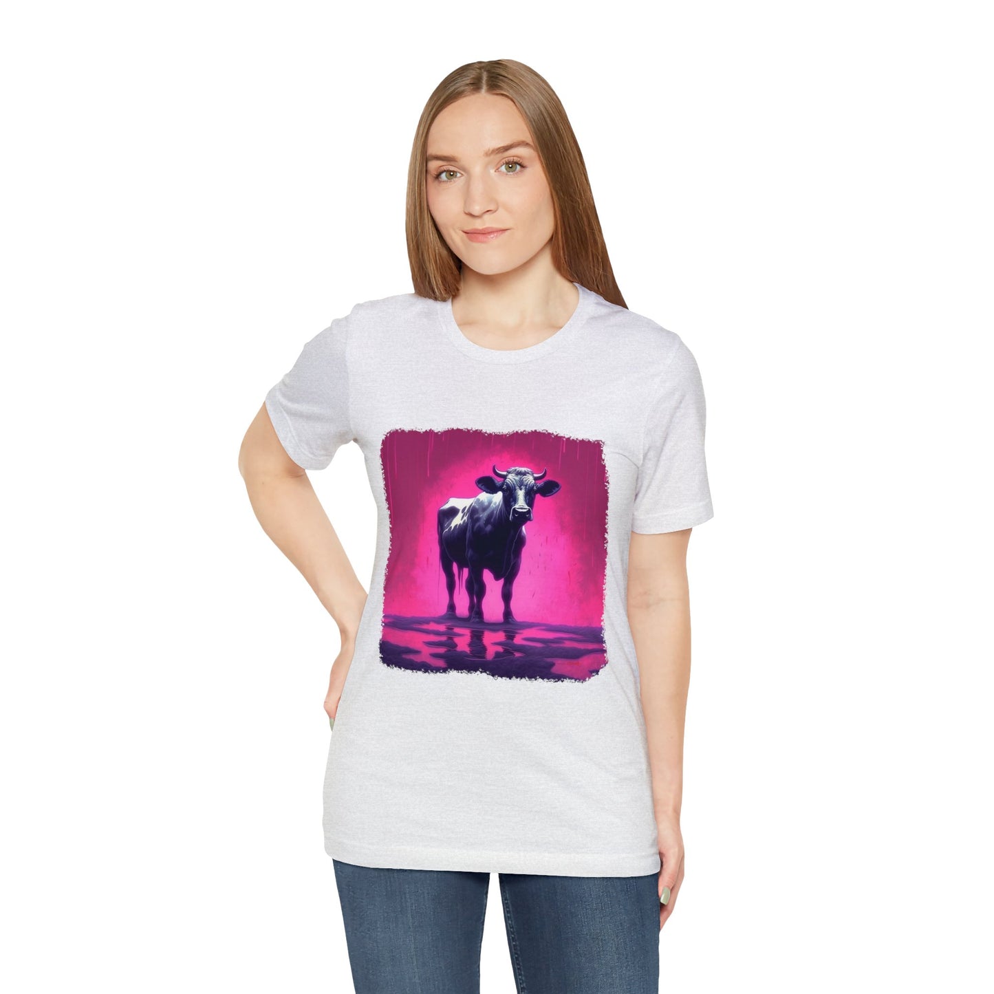 Hot PINK cow