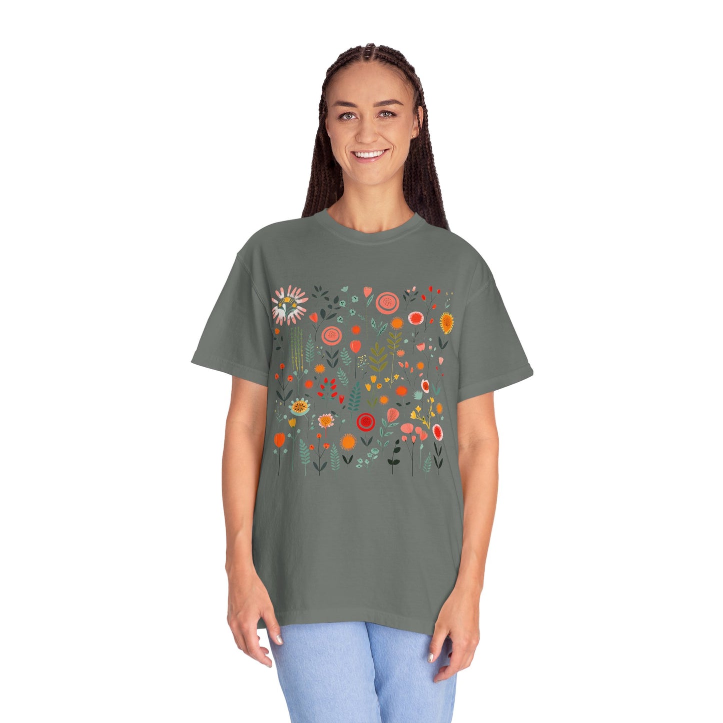 Boho Flower Vibes Tshirt