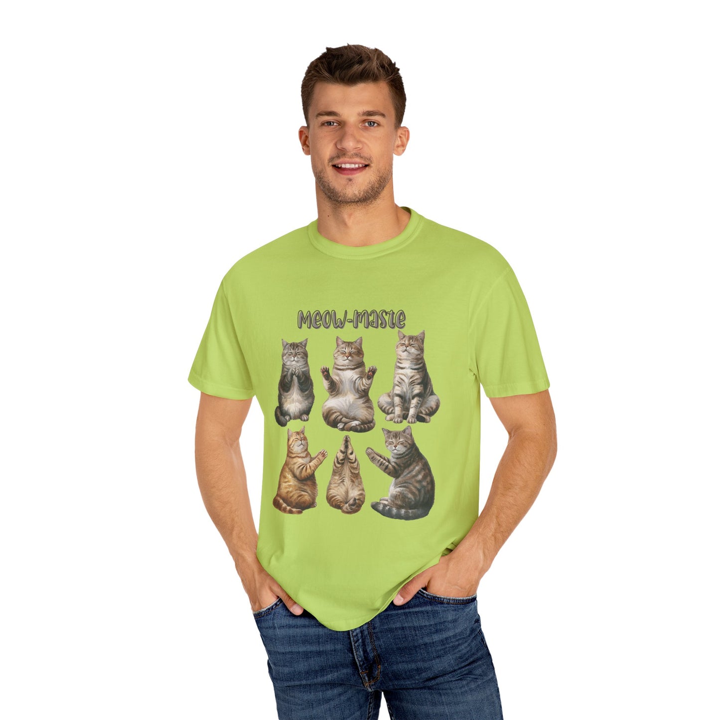 Meow-Maste, Yoga Cat T-Shirt