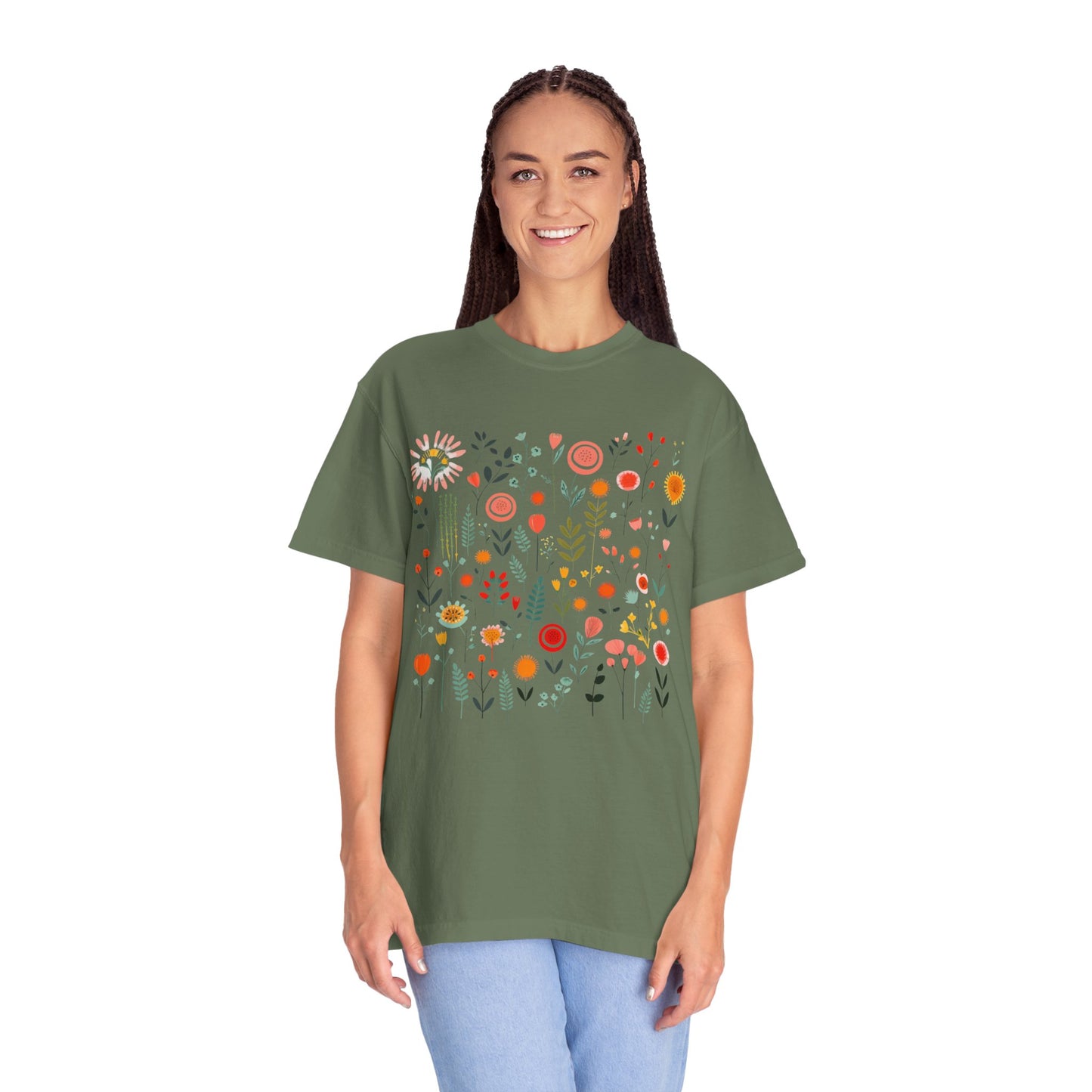 Boho Flower Vibes Tshirt