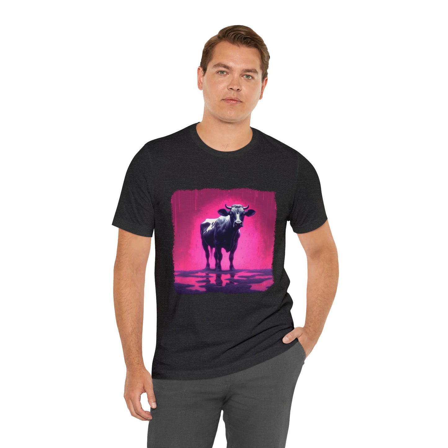 Hot PINK cow