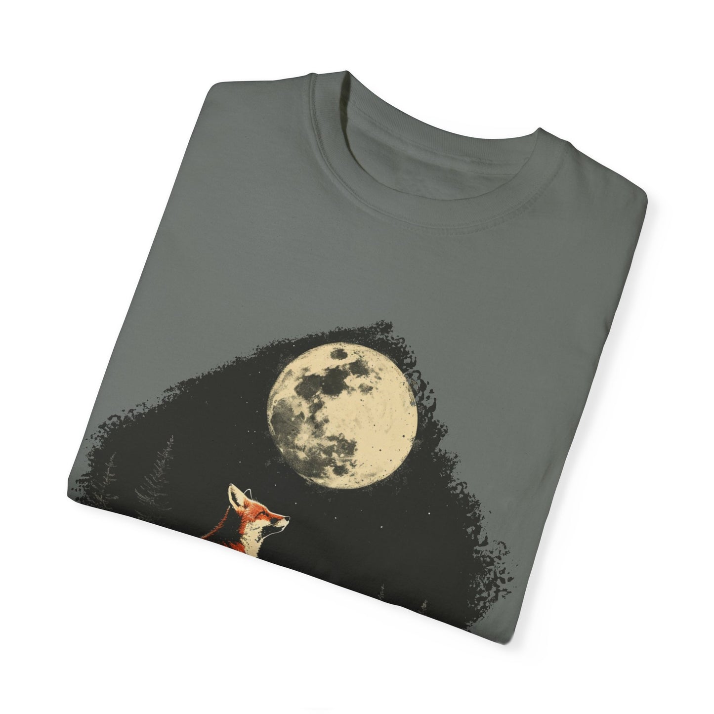 Fox under the moon shirt