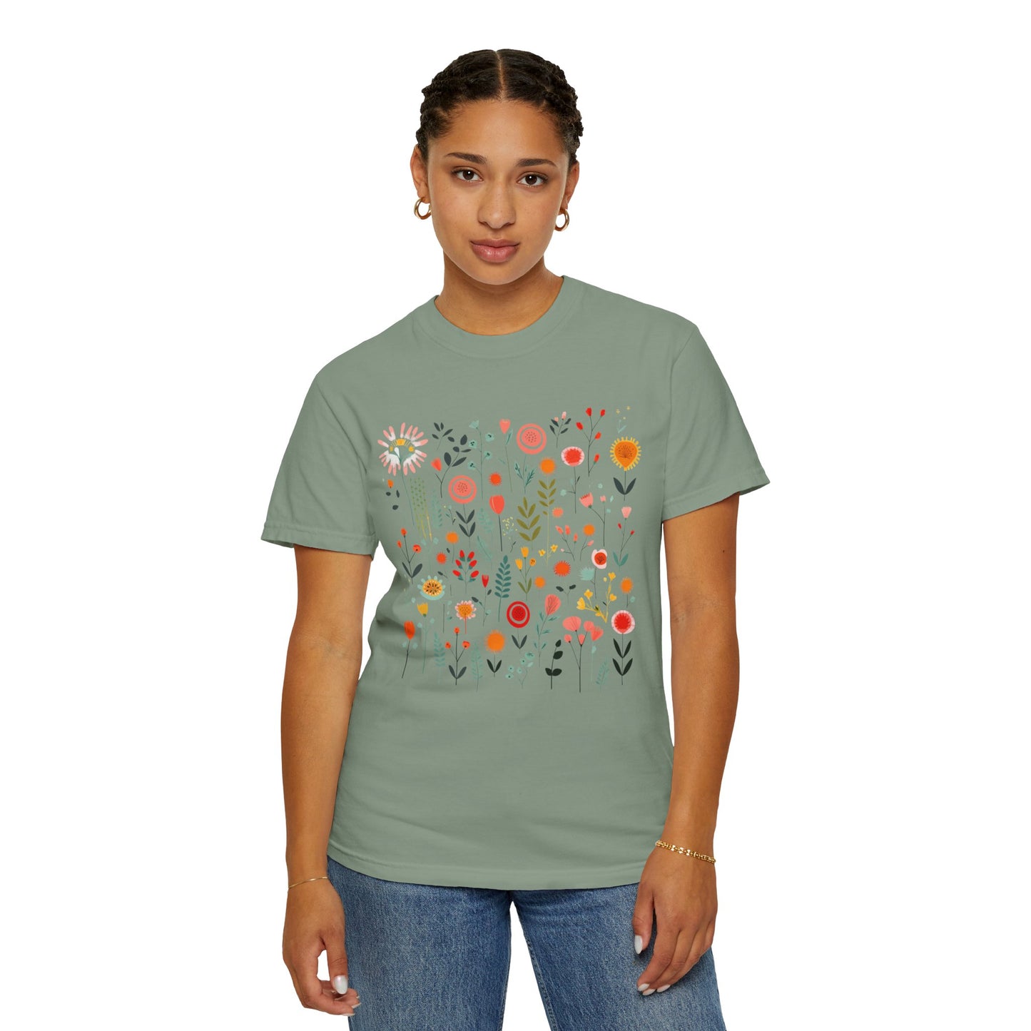 Boho Flower Vibes Tshirt