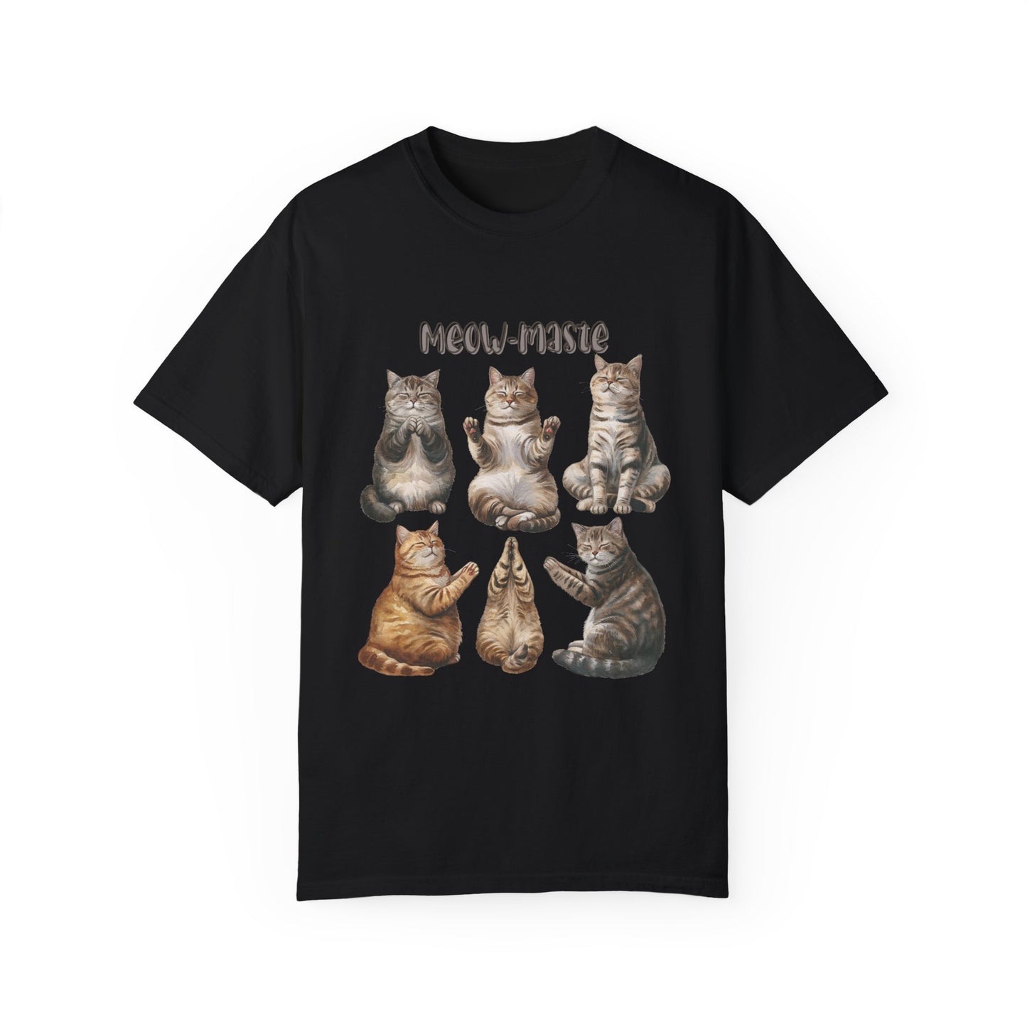 Meow-Maste, Yoga Cat T-Shirt