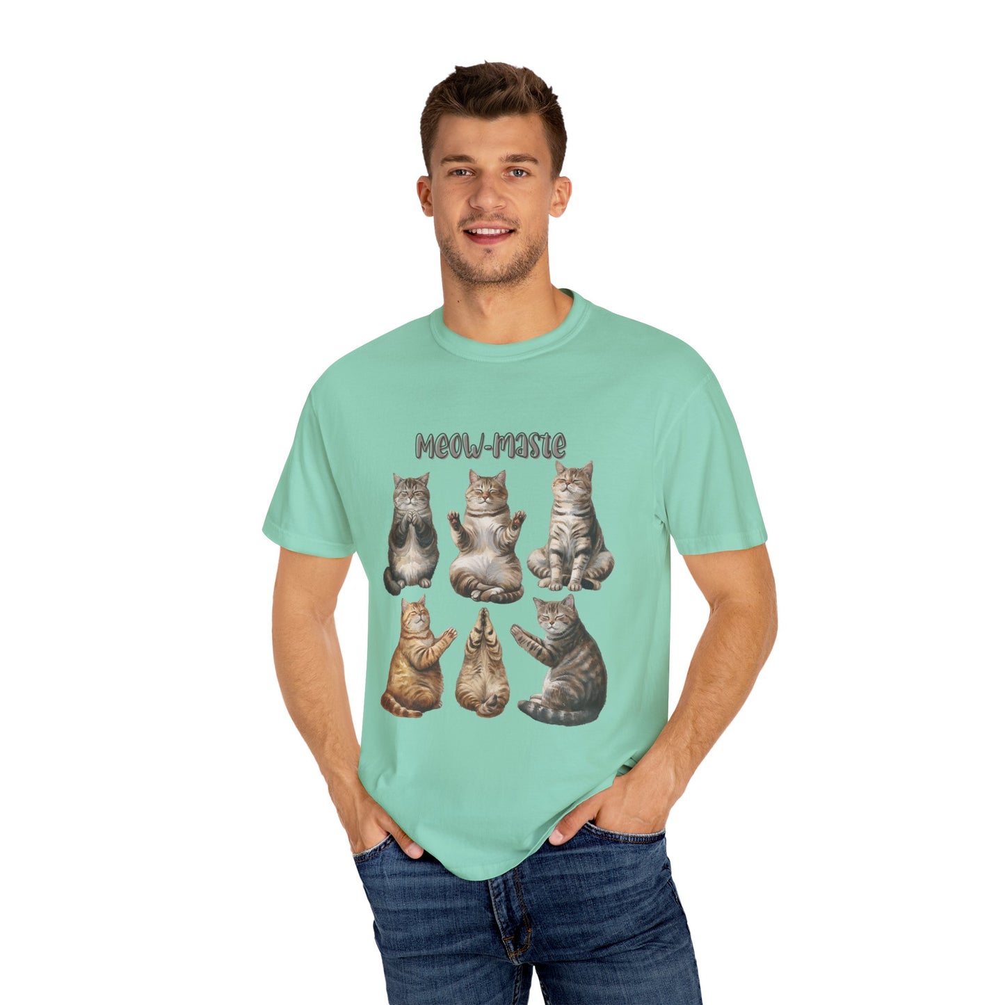 Meow-Maste, Yoga Cat T-Shirt