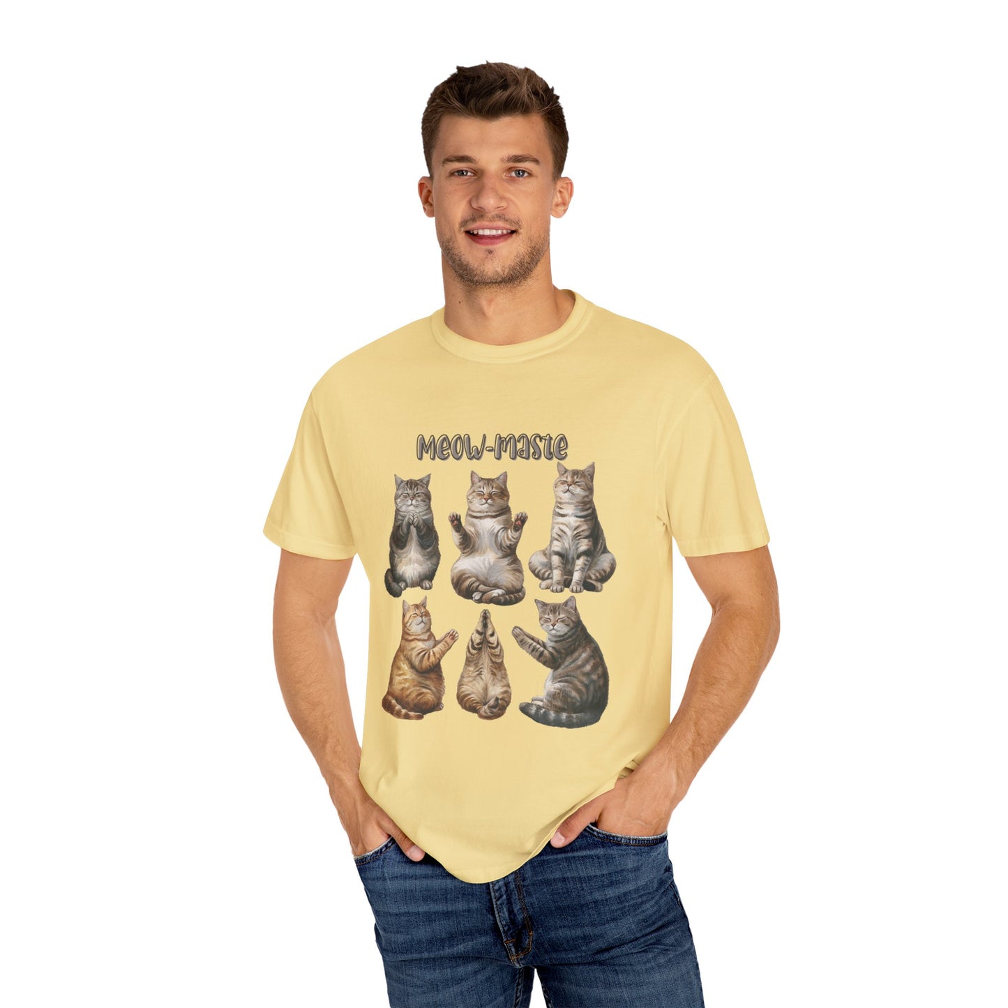 Meow-Maste, Yoga Cat T-Shirt