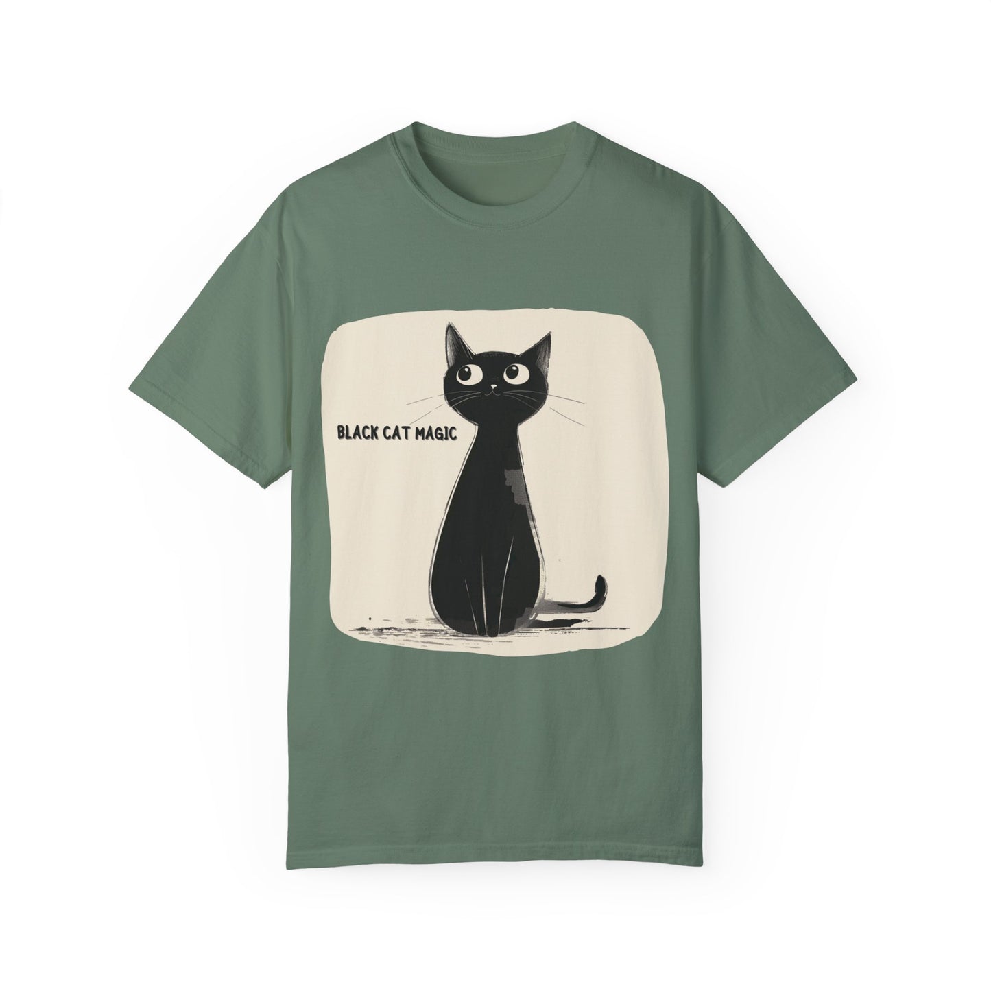 Black cat magic T-shirt