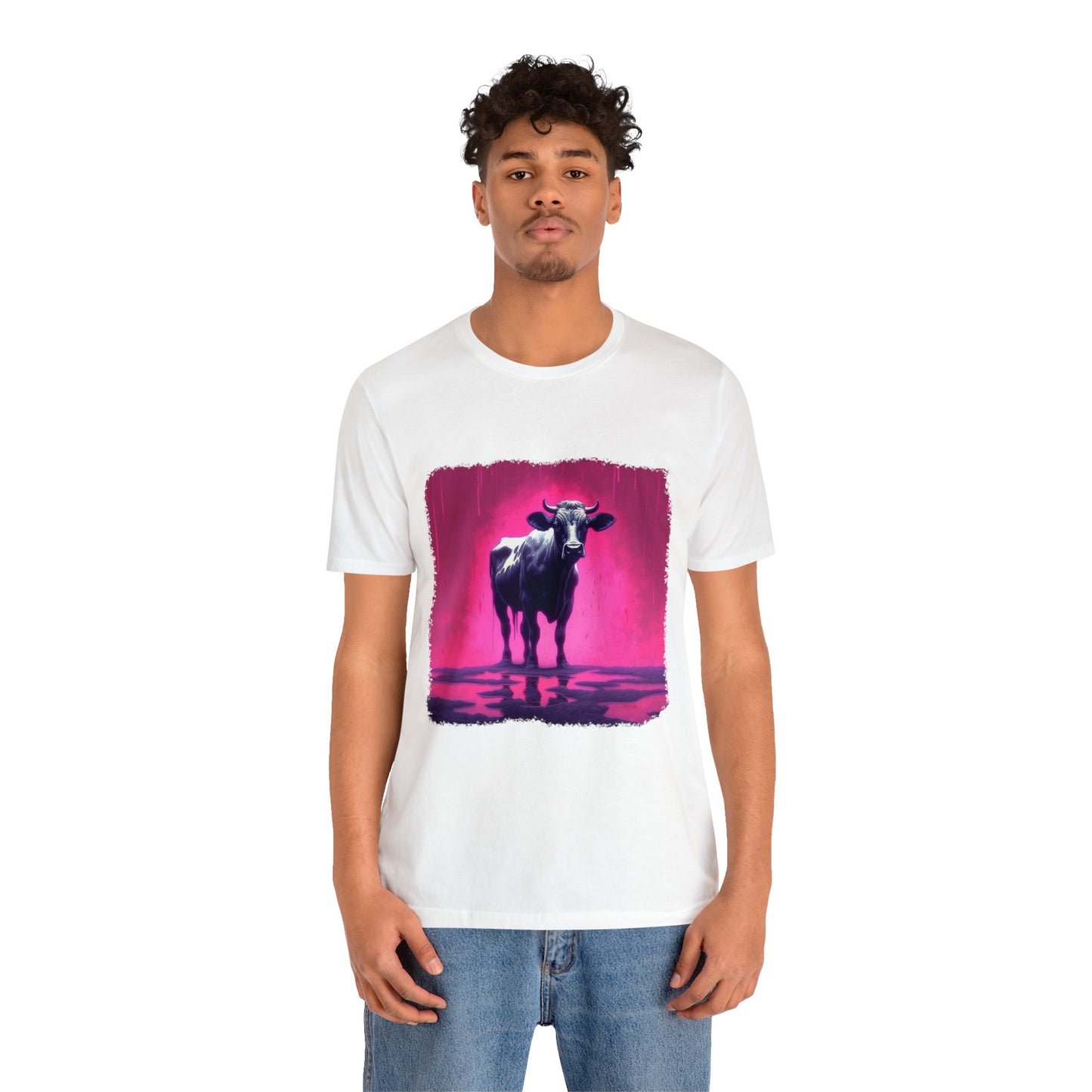 Hot PINK cow