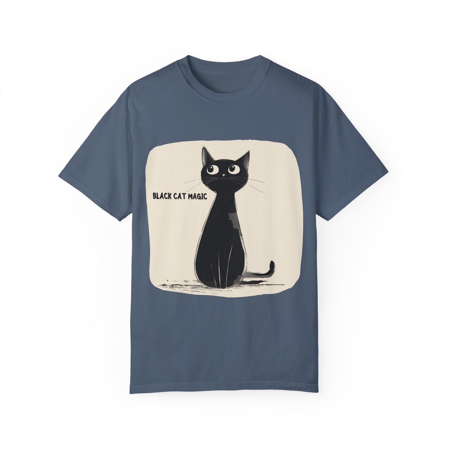 Black cat magic T-shirt