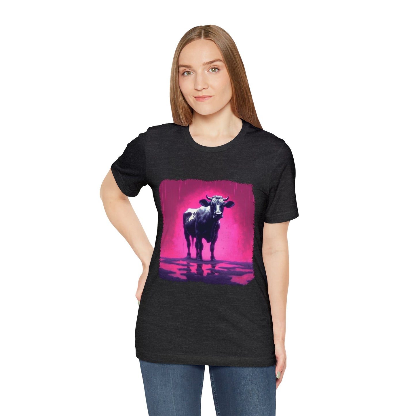 Hot PINK cow