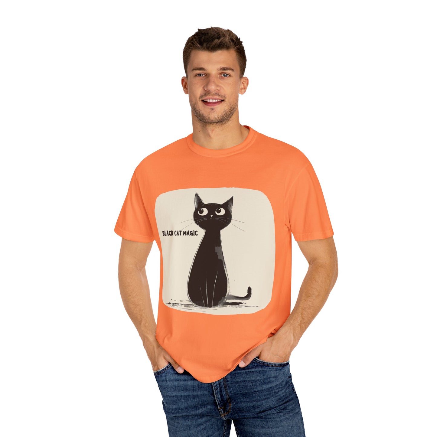 Black cat magic T-shirt